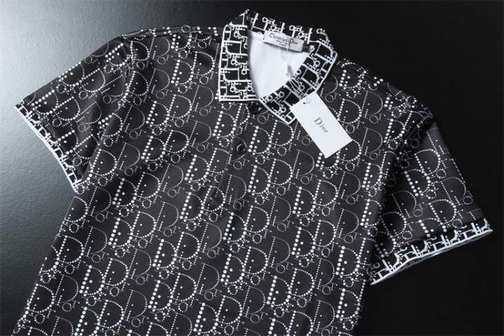 Picture of Dior Polo Shirts Short _SKUDiorM-3XL12yn6528585